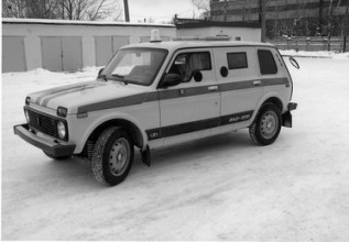 Спецавтомобиль бронированный "БМД - 1986"