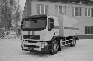 Большегрузный бронированный автомобиль на шасси «VOLVO»