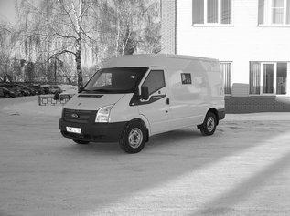Cпецавтомобиль бронированный для перевозки денежной выручки и ценных грузов на базе автомобиля Ford Transit VAN 350 MWB