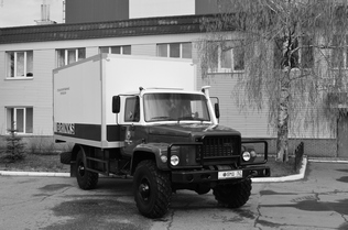 Спецавтомобиль бронированный для перевозки денежной выручки и ценных грузов модели «4732-0000010-08» (на базе автомобиля «ГАЗ-33081» Садко)